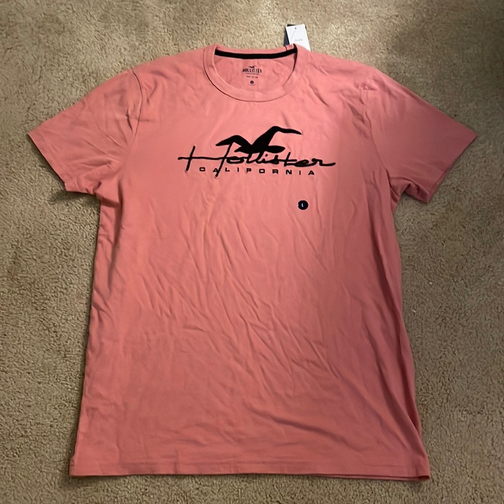 Mens Hollister Logo Tee